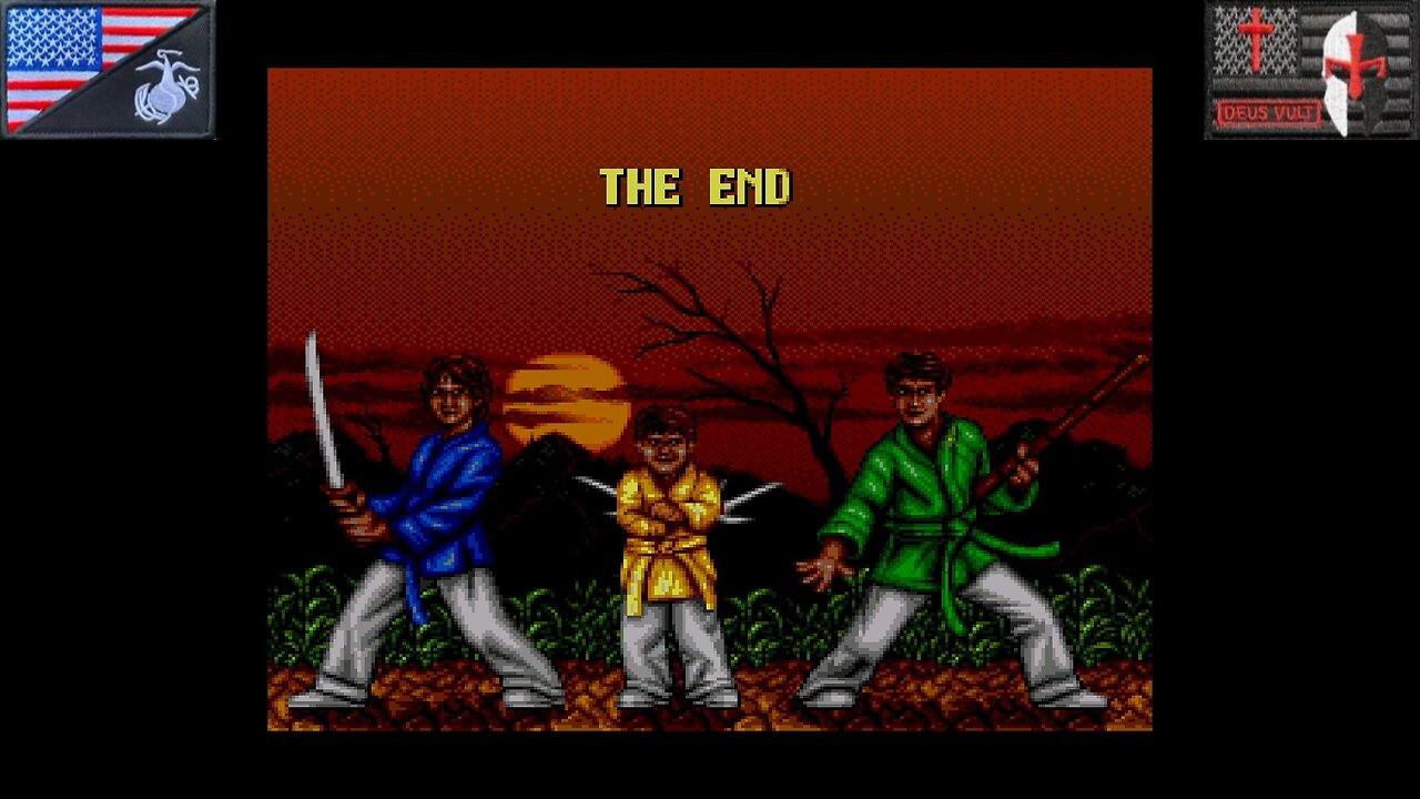 The Ending Sequence: "3 Ninjas Kick Back" {#1A: Colt Ending} (Sega CD - 1994) [NA Only]