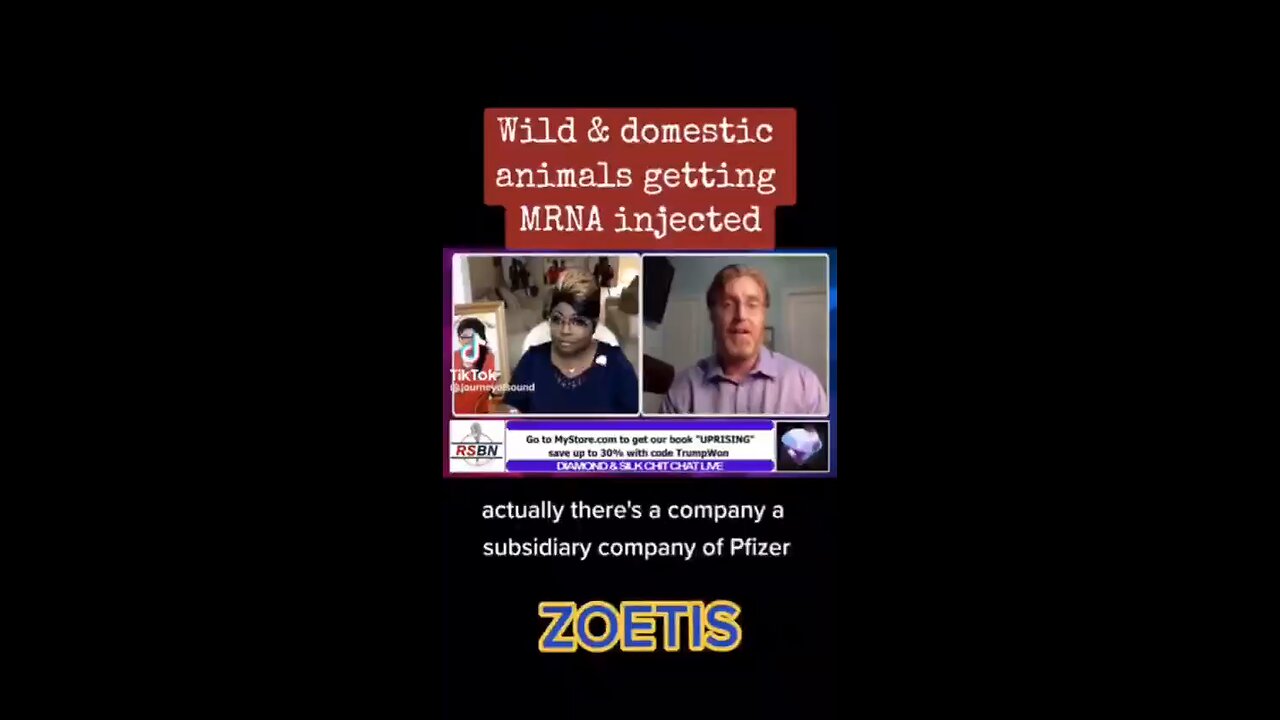 MRNA injections secretly administered to animals.......