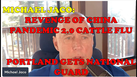 Revenge of China Plandemic 2.0 Cattle Flu same set up as last time. Portland gets National Guard.