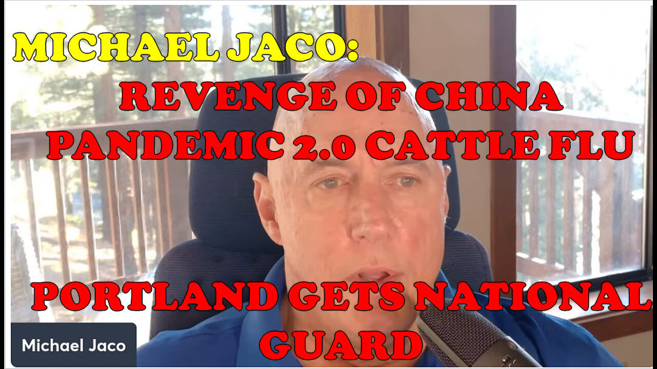 Revenge of China Plandemic 2.0 Cattle Flu same set up as last time. Portland gets National Guard.