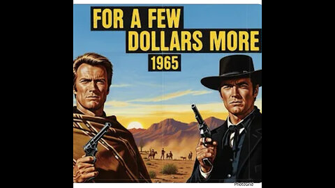 CS #335. For a Few Dollars More - Clint Eastwood, Lee Van Cleef, Gian Maria Volonté, Klaus Kinski,