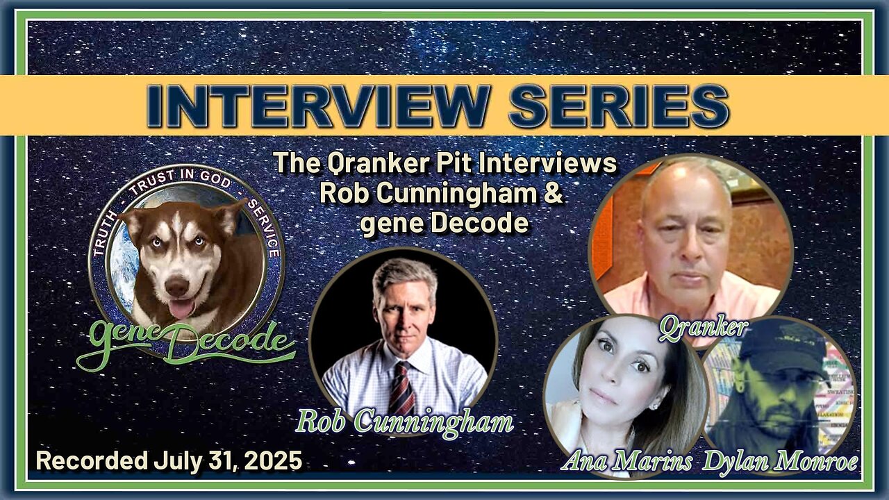 2025-07-31: The Qranker Pit Episode 7 with gene Decode & Rob Cunningham