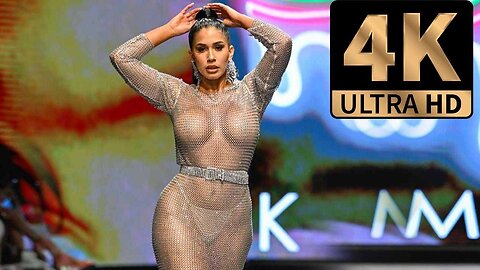 Pink Melon Show 4K Video | Miami Swim Week Art Hearts