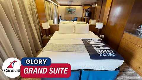 Carnival Glory Grand Suite 7306 | Luxury, Space & Stunning Views