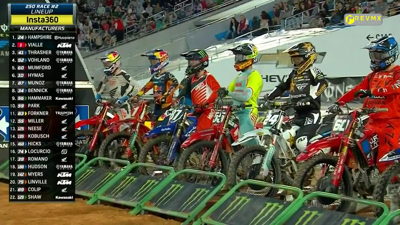 Birmingham Supercross 250 Race 2 2025