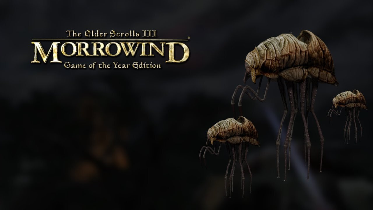 Life In A DUNMER Village | Silt Strider Howling | Morrowind Ambience
