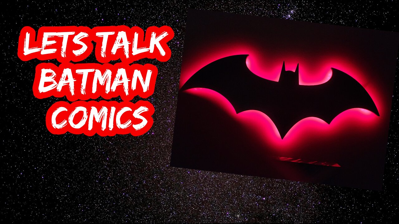 Batman comics plus more on my game room journey