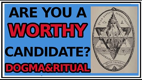 Who Should Seek Initiation? -Dogma And Ritual- Eliphas Levi