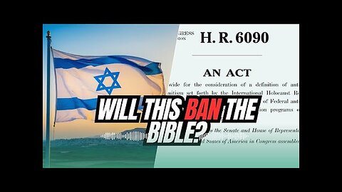 "Unveiling the Impact of Bill HR 6090: Antisemitism Law & Minister Derek Hallett's Response"