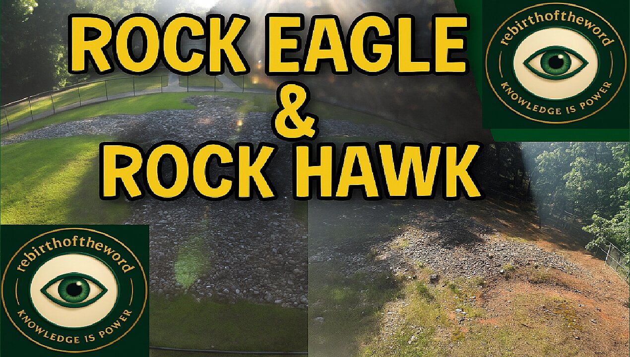 Rock Eagle And Rock Hawk