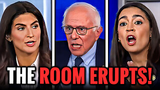 AOC And Bernie Sanders LOSE IT After CNN Turns On Them