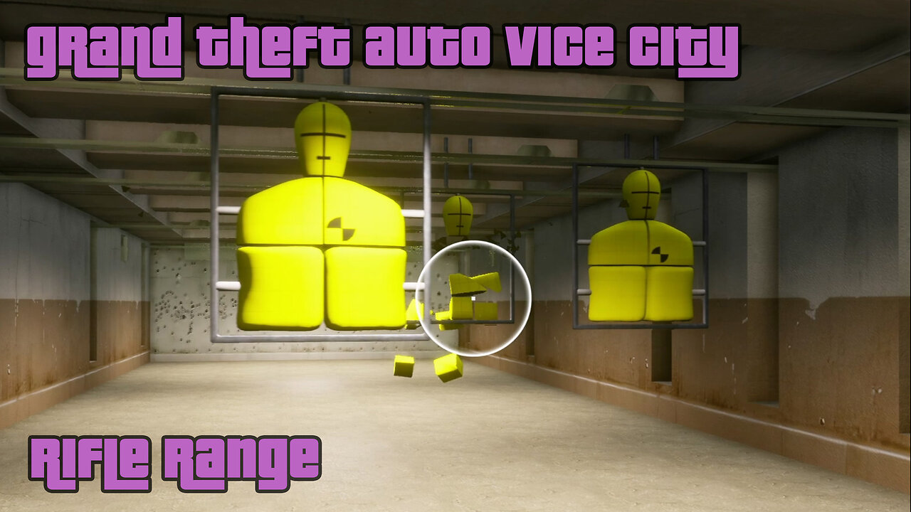 GTA: Vice City - The Definitive Edition | Side Activities: RIFLE RANGE