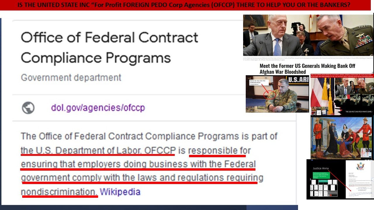 DRAFT REF: THE GAME THE UNITED STATES INC FOREIGN PEDOS ARE STILL PLAYING ON US IN 2025