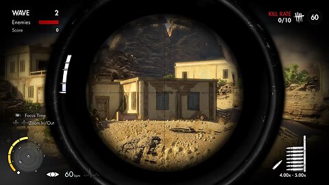 Sniper Elite 3 take out the driver of a moving truck