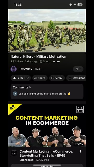 JaxVellex military music clip