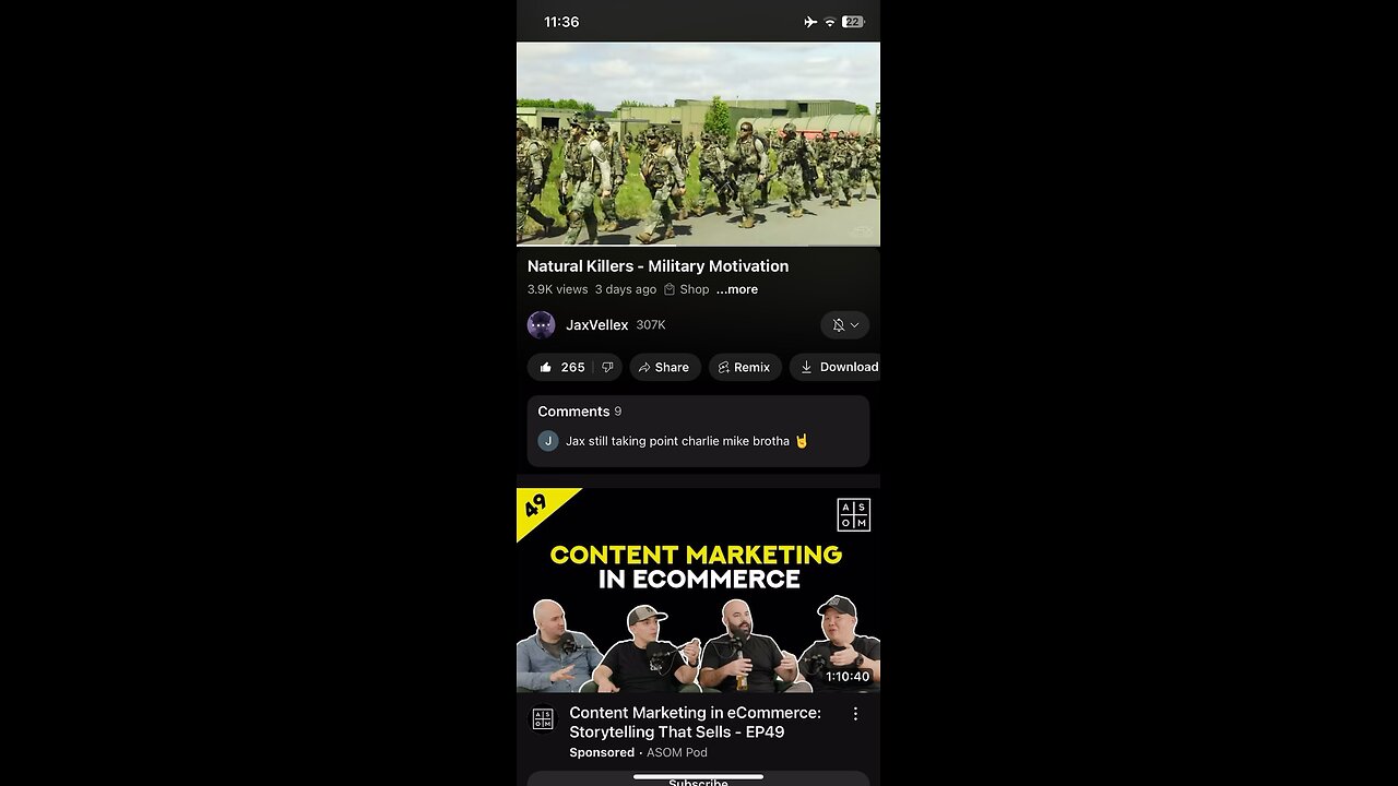 JaxVellex military music clip