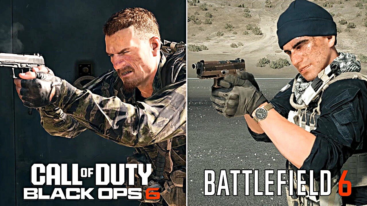 Call of Duty: Black Ops 6 vs Battlefield 6 - 3rd Person Reloads Comparison