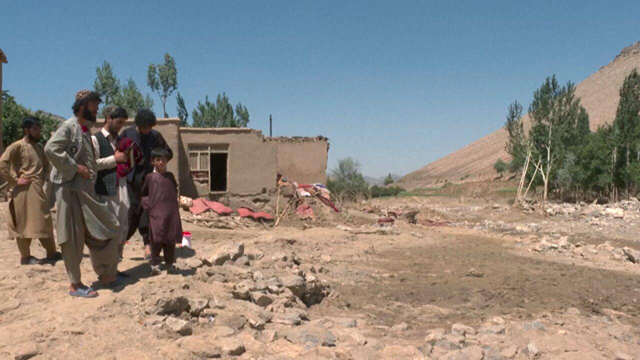 How water extremes are driving displacement in Afghanistan