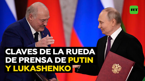 Tregua con Kiev, gas para Europa: claves de la rueda de prensa de Putin y Lukashenko