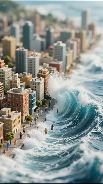 how tsunami hit the coast