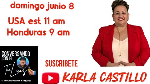 KARLA CASTILLO DESDE NEW YORK LIDER CORDINADORA CON EL D-19 CON EL INGENIERO SALVADOR NASRRALLA