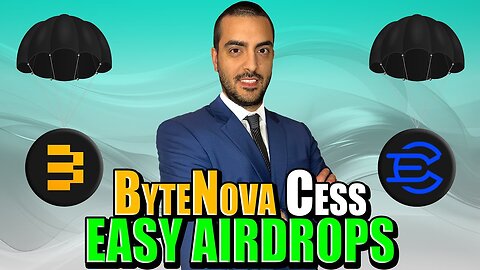 ByteNova & Cess Airdrops - Very Easy and Free!!! #airdrop #crypto #bitcoin