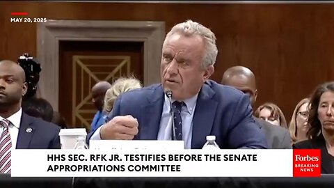 Secretary RFK Jr Faces Fierce Grilling At Senate Appropriations Committee Hearing | Full 5.20.25
