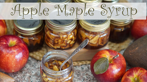 Apple Maple Syrup Canning Recipe