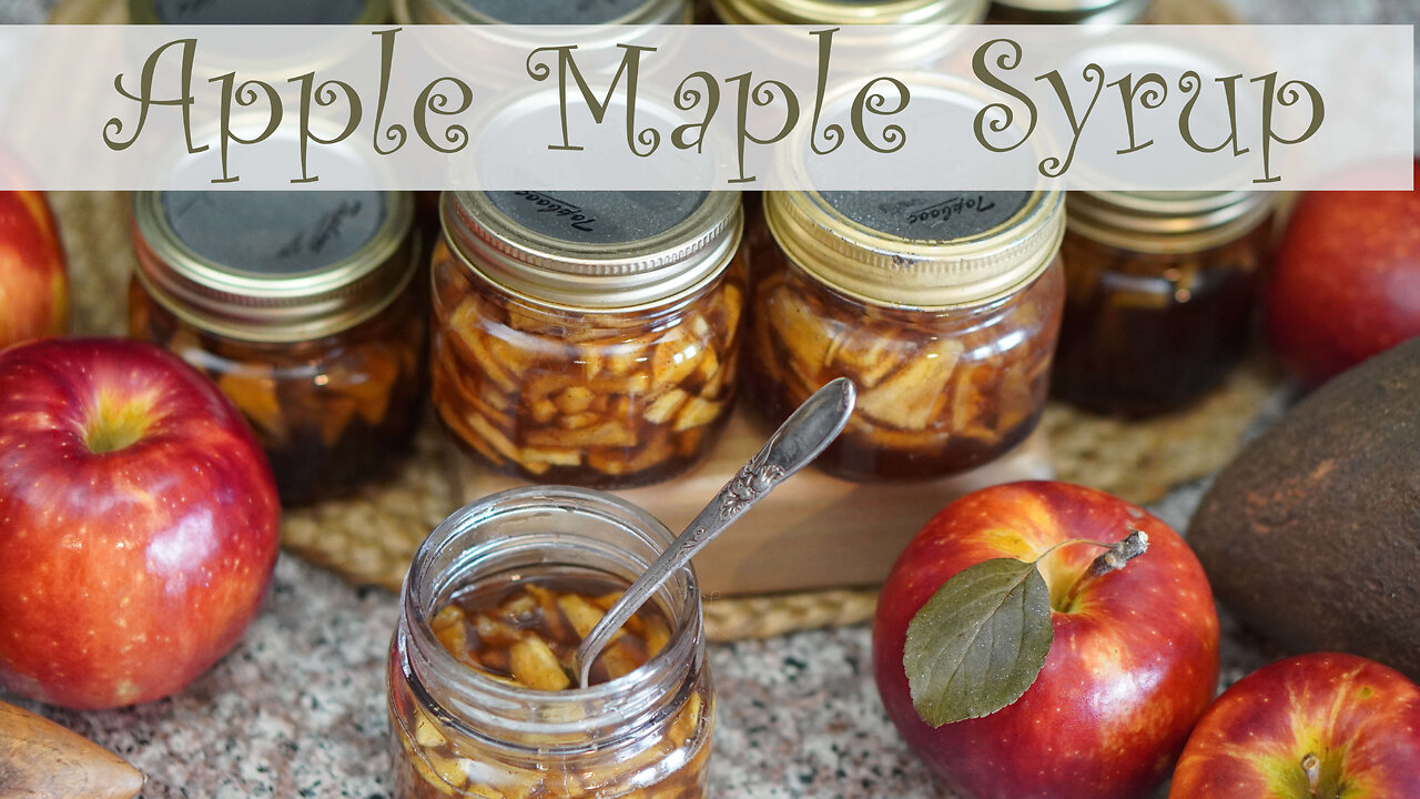 Apple Maple Syrup Canning Recipe