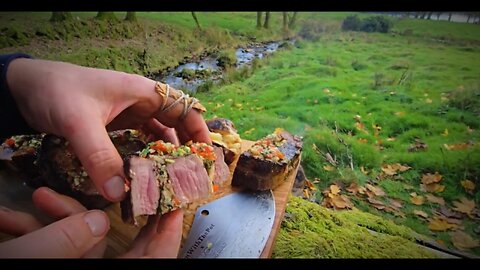 Fire-Grilled Outdoor Burger | Smoky, Juicy & Easy to Make