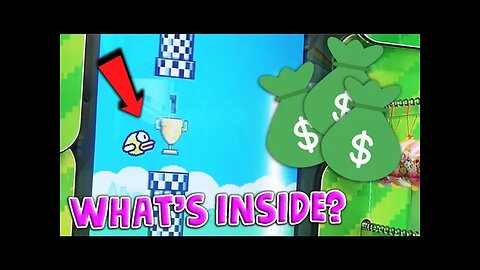 WINNING A HUGE MYSTERY BAG AT THE ARCADE!