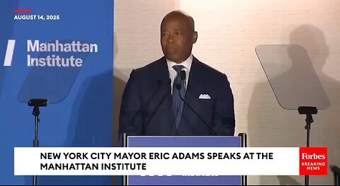 NY Mayor Eric Adams Q Teams Are Ending The Culture “Of Anything Goes” 🐸