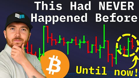 This Has NEVER Happened Before For Bitcoin