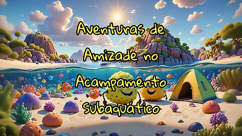 Aventuras de Amizade no Acampamento Subaquático!