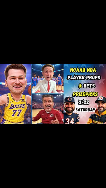 BEST College Basketball Picks SECOND ROUND | NCAAB PROPS | 3/22