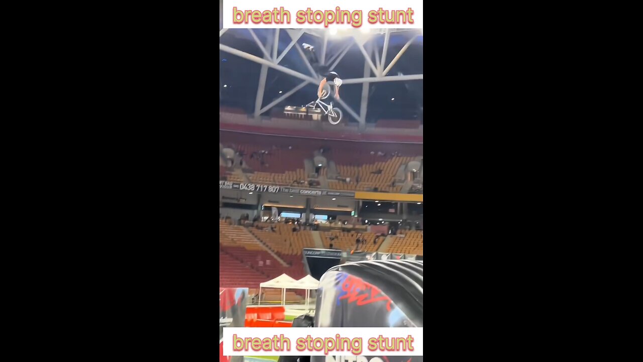 Breath stoping cycle stunt #shorts