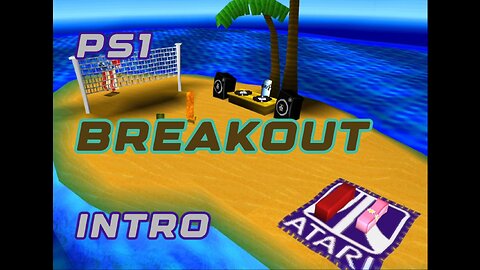 PS1 Intro - Breakout Paddle Clash Cinematic