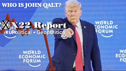 X22-Bondi Arrests Church Rioters,Trump's Message At DAVOS Is Loud & Clear & The [DS] Knows It