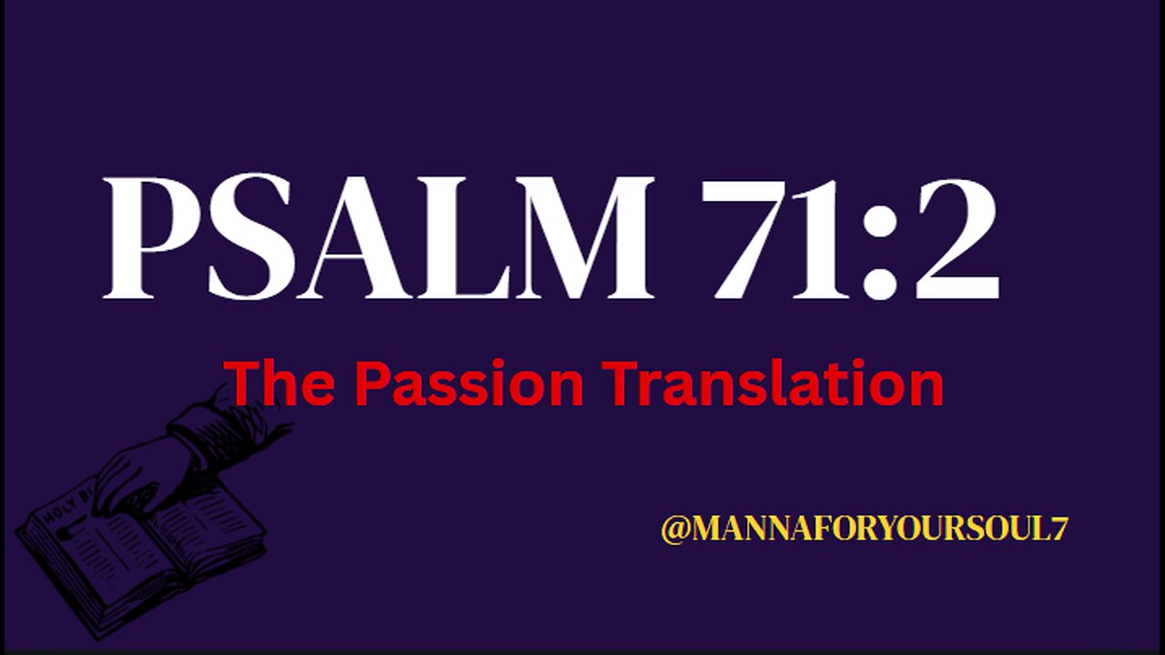 Psalm 71:2 Meditation: Trusting God's Righteousness to Save