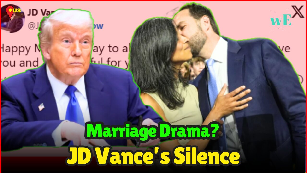 JD Vance's Mother's Day Silence Sparks Rumors About Marital Status | Usha Vance Responds! - WorldEye
