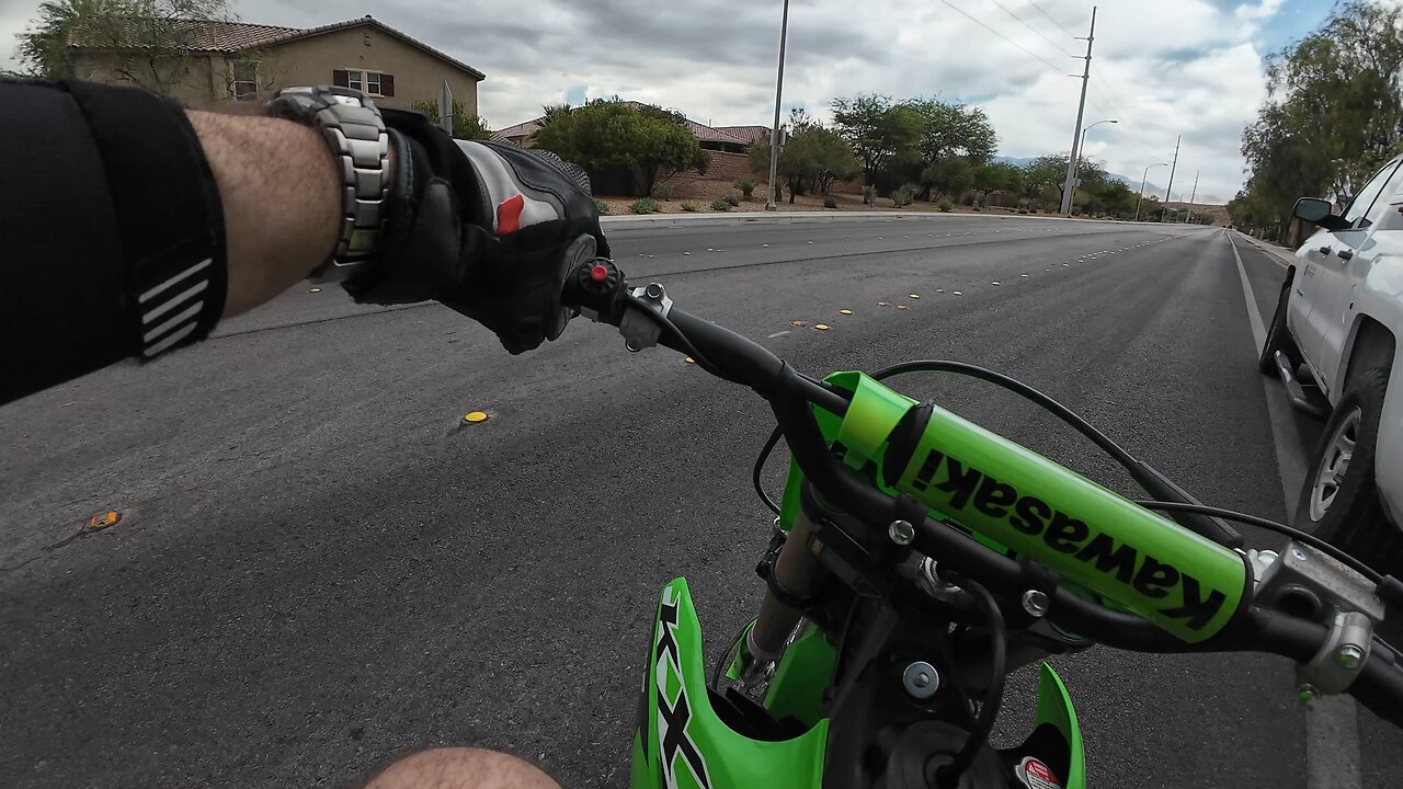 KX 112 doesn’t like 50/50 race gas