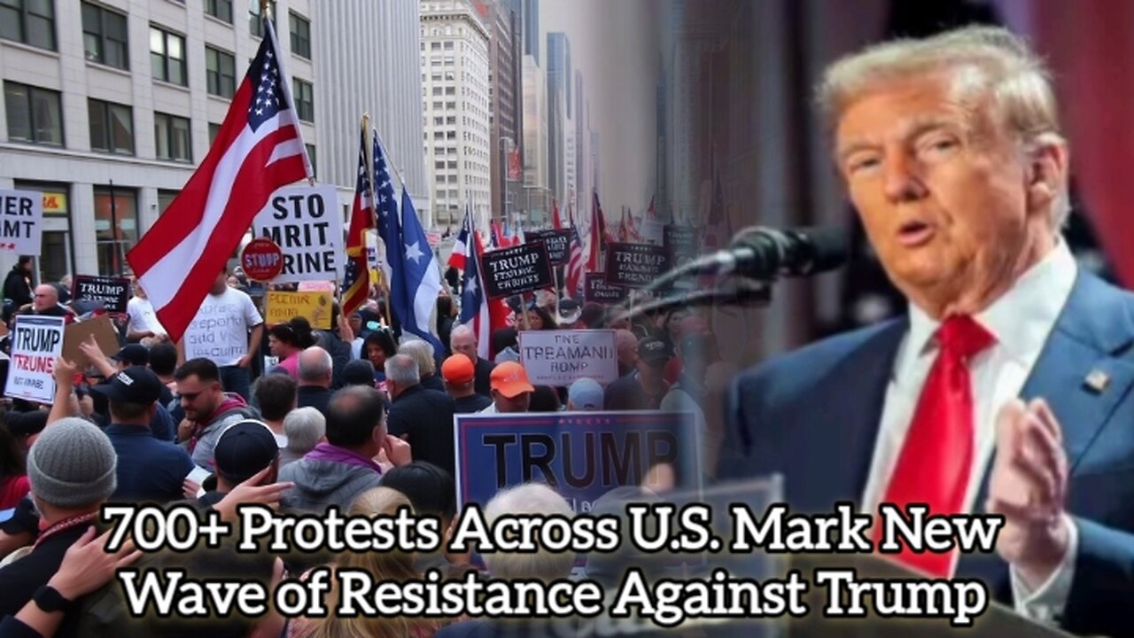 700+ Protests Across U.S. Mark New Wave of Resistance Against Trump