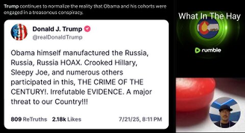 White House Press Briefing OBAMA TREASON EVIDENCE