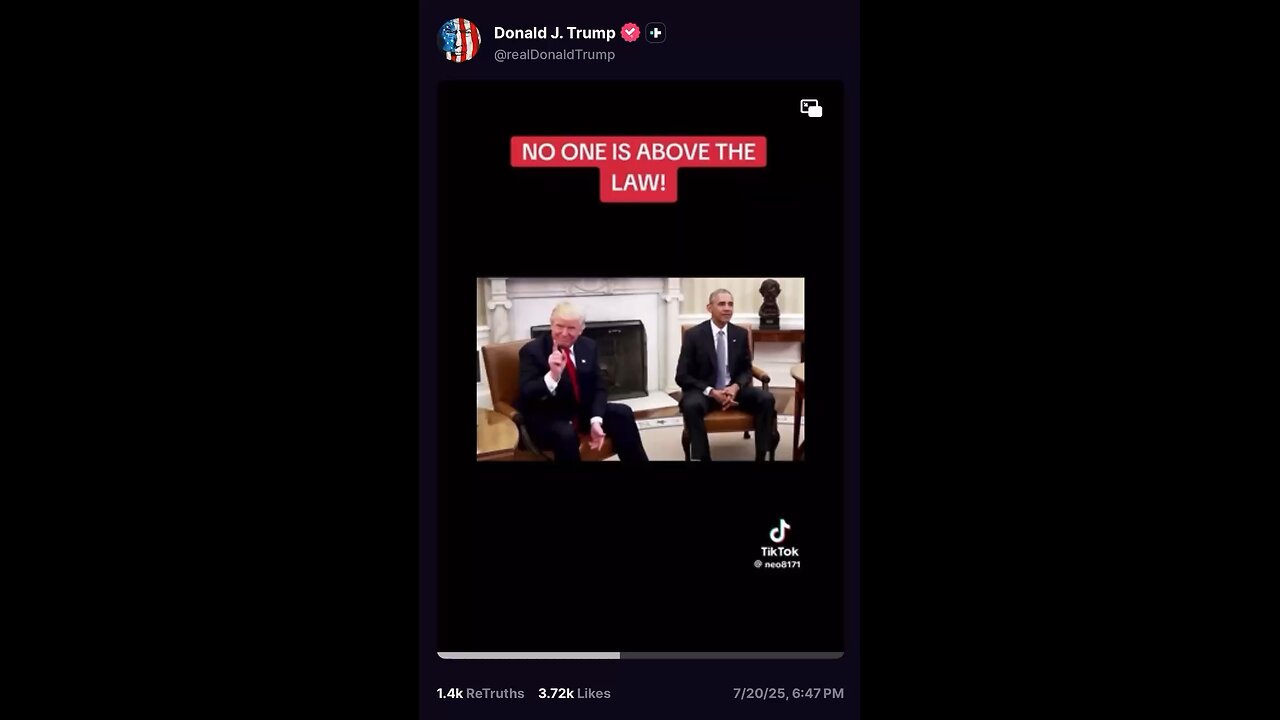 Trump Just Truthed Ai Video Of Obama Getting Arrested Cuffed & In Prison!💪🏽🔥💥