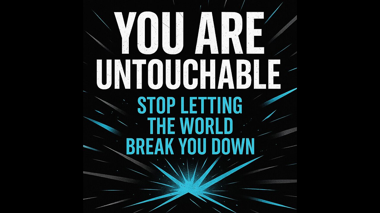 Every single day, the world tries to break you down.