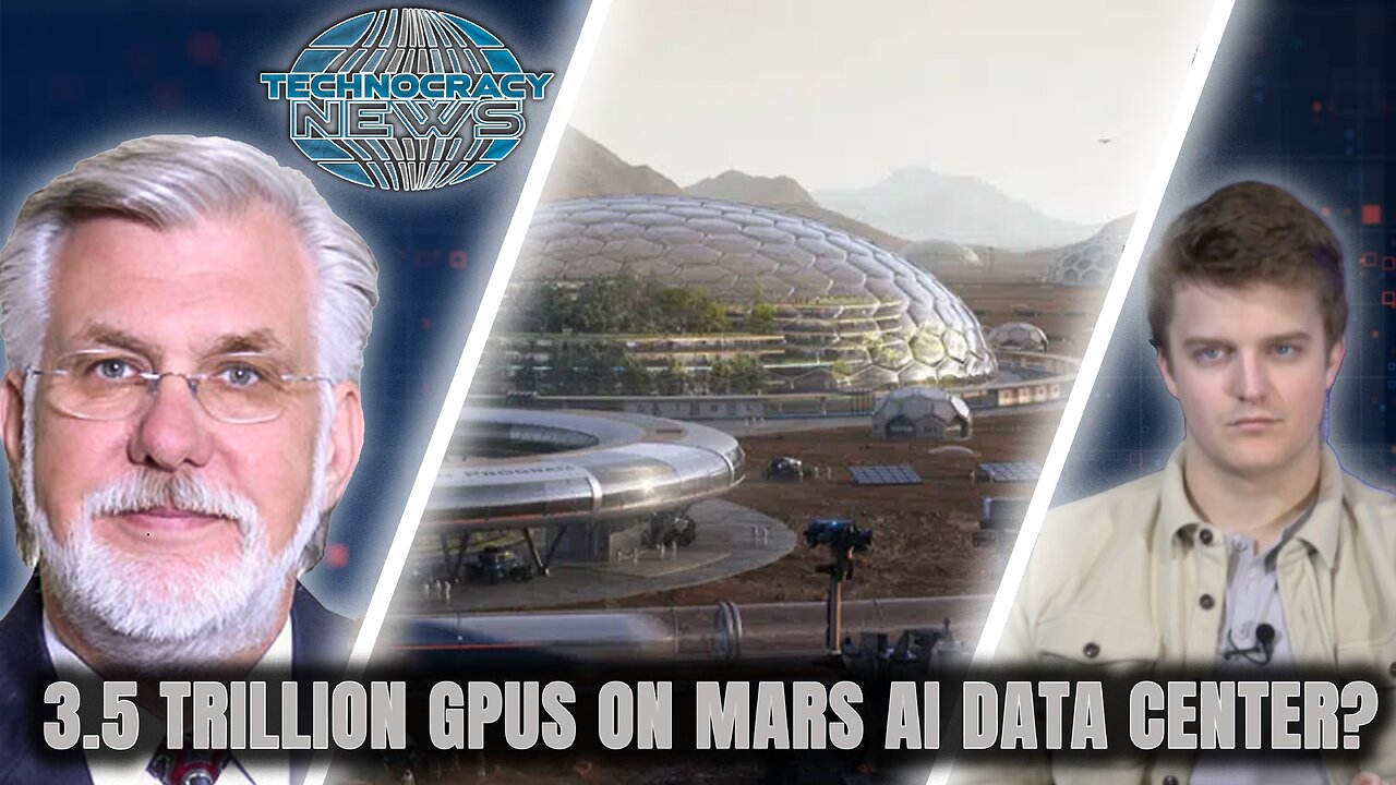 3.5 Trillion GPUs On Mars AI Data Center?