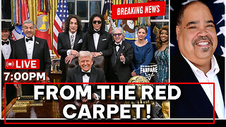 LIVE FROM THE RED CARPET: President Trump Melania Trump, Sylvester Stallone, KISS And Others