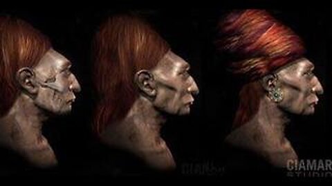 Red/blond hair giants and Egyptian mummies were black?