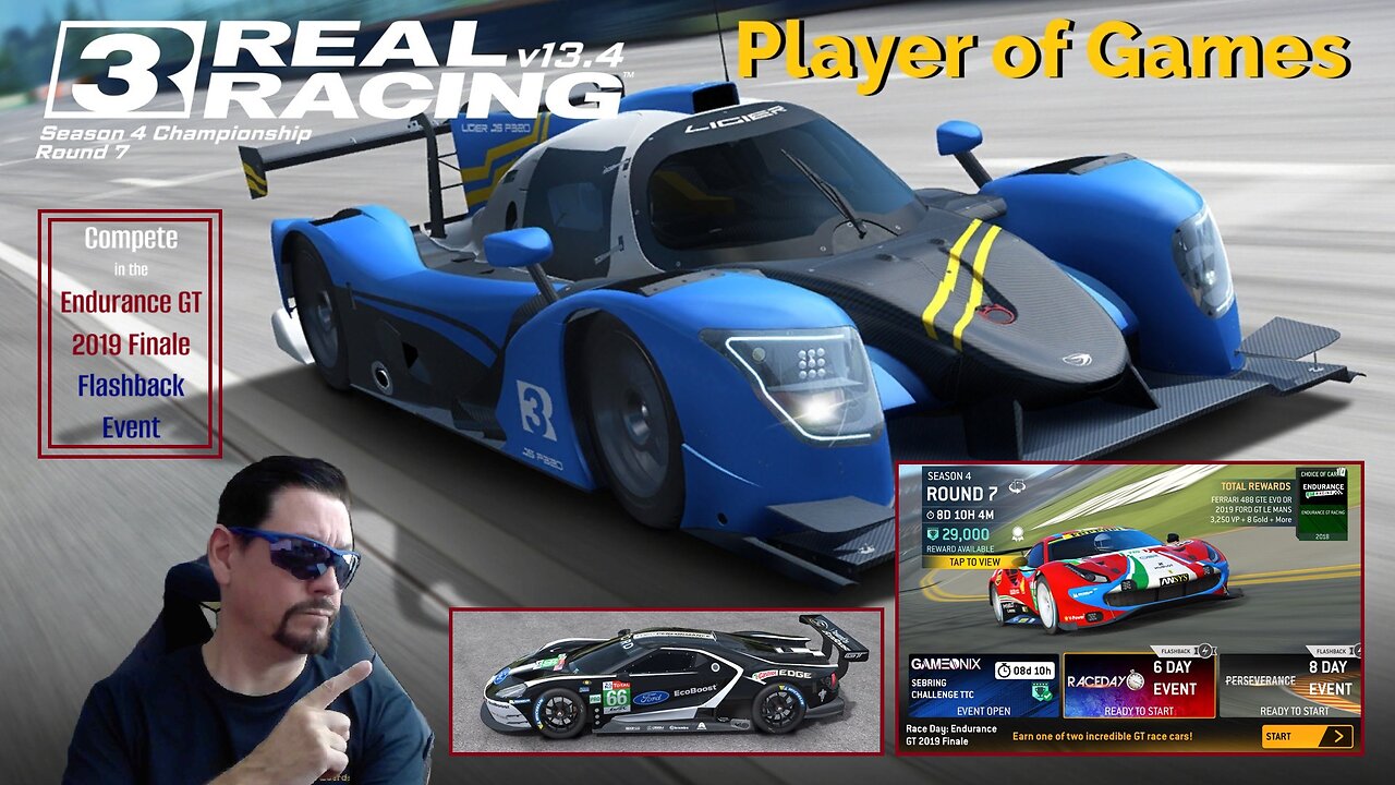 Player of Games: Real Racing 3 Update 13.4: Compete in the Endurance GT 2019 Finale Flashback Event