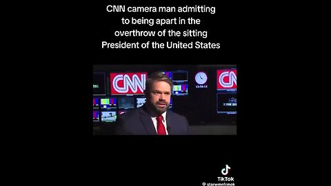 CNN Cameraman Admits Being Part of the Cabal Trying to Overthrow President Trump